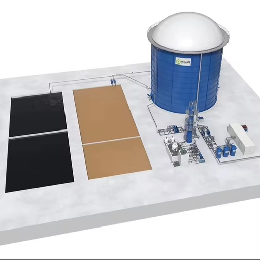 Modular Biogas Power Generation Plant | Co-Digestion Biogas Production & SWMS Bio CNG Technology