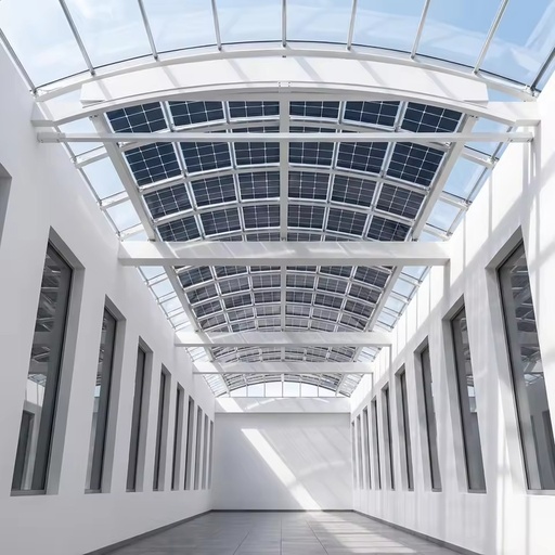 Best Seller Customized CdTe Power Glass Thin Film Glass BIPV Safe Solar Panel for Greenhouse Photovoltaic System
