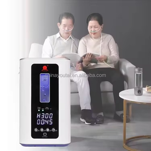 2025 New SPE/PEM Hydrogen Inhaler Hydrogen Generator 300ml/min Double-Use Electric H2 Inhalation 99.9% Purity for Portable Use