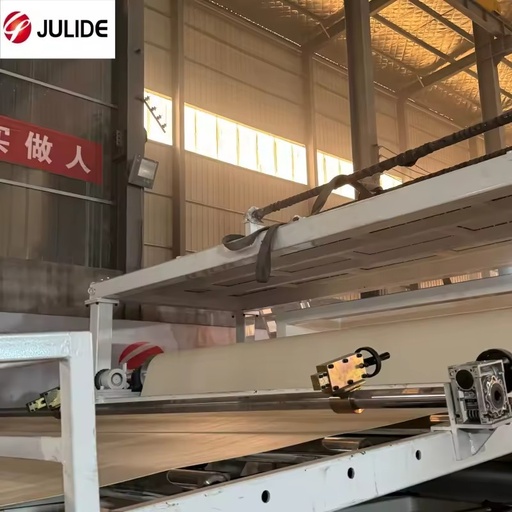 High Precision Click Lock Flooring Production Line for Filament Wire PVC Material Perfect Fit Design ASTM Compliant