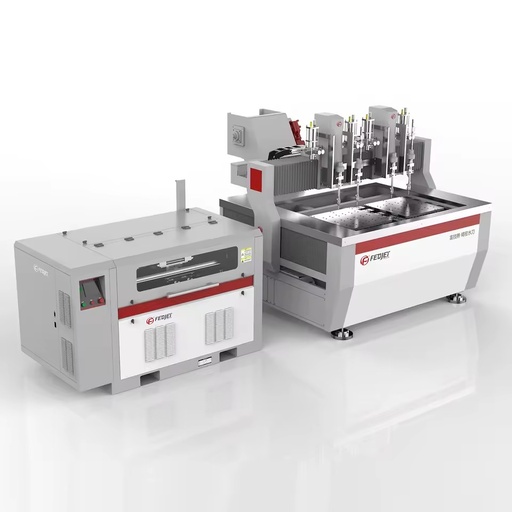 Fedjet High Precision Comopact Design Small Water Jet Cutting Machine Ceramic Cutter