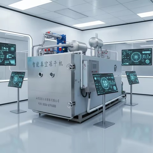 Freeze Dryer Freeze-Drying Equipment for Strawberries Blueberries Vegetables; Energy-Saving High Safety