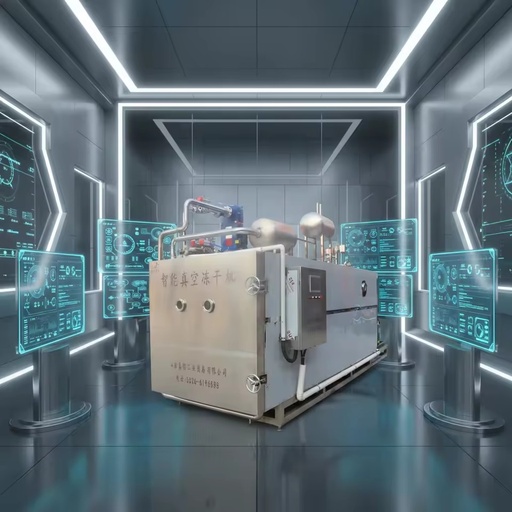 High-efficiency Commercial Freeze Dryers for Grapes Bananas Ready-to-Eat Dried Fruit Energy Saving Automatic Stainless Steel