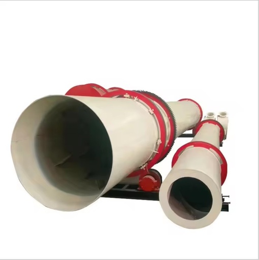 Energy-Saving Clay Rotary Dryer Machine with Gearbox and Motor Gas Heating Low Consumption Supplier