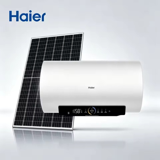Haier All Weather 60L/80L Wall-Mounted PV Solar Electric Backup Energy Saving Hot Water Heater for Household & Outdoor Use