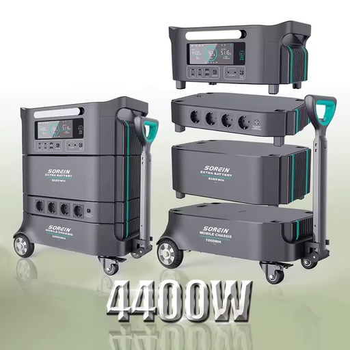 4Kw 2024 4000W Solar Generator Solar Power Station Mini Portable Camping Power Station Lifepo4 Eu Warehouse