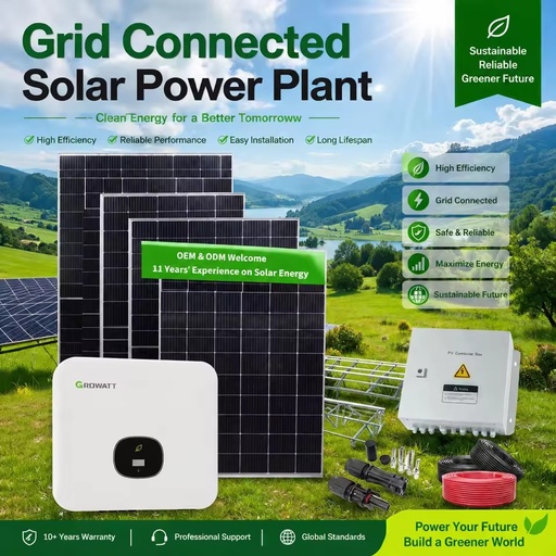 3MW Solar Farm Project for Commercial Electricity Generation with High Efficiency Photovoltaic Power Plant Solution