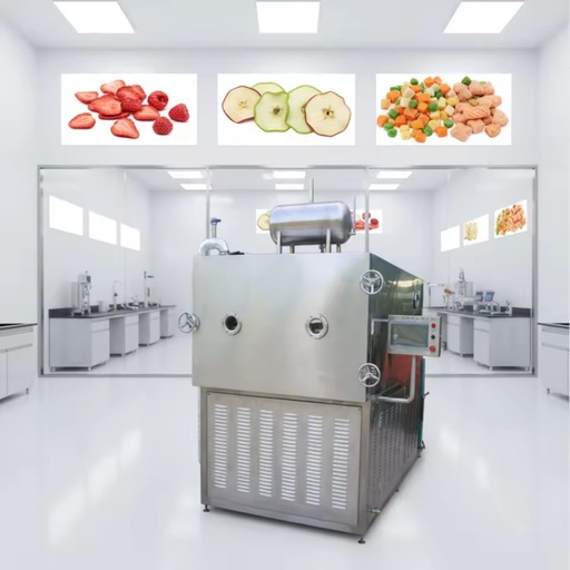 Commercial Automatic Freeze Dryer Stainless Steel SUS304 Energy Saving High Safety PLC Controlled Multi-Voltage Food Equipment