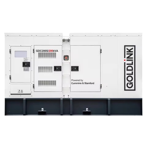 GDC 200kVA 160kW Low Noise Power Generator 220kVA 176kW 4-stroke Engine Electricity Generator