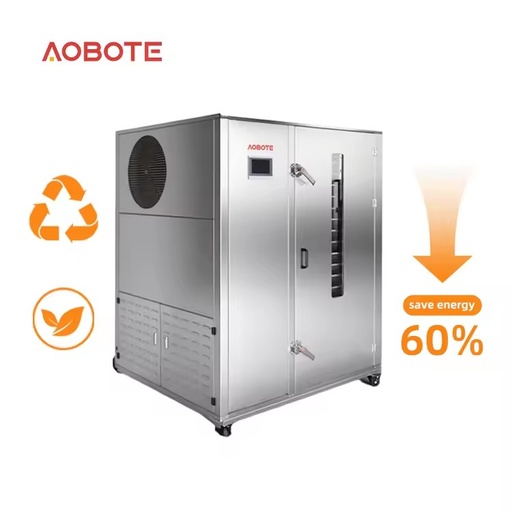 36 Trays Automatic Energy Saving Food Dehydrator Machine Adjustable Temperature Heat Pump Dryer High Food Processing