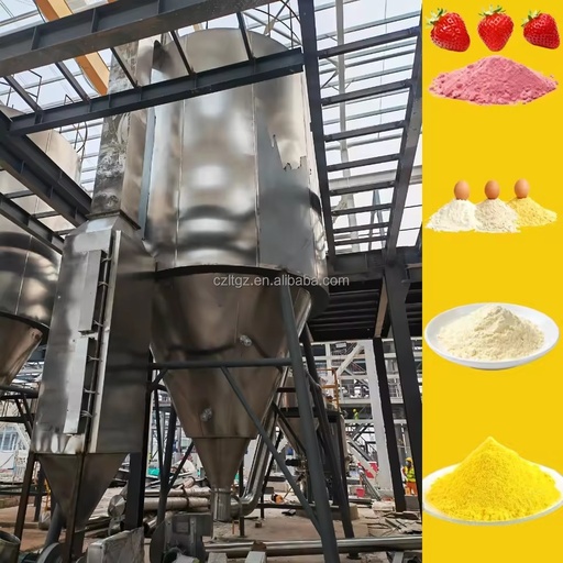 Spray Dryer Whey Protein 100Kg Stainless Steel Gear Centrifugal Steam Powered Energy Saving Industrial Machinery