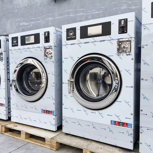 BestSellers Saving Energy Commercial Washing Machine Coin Operated Fully Automatic Washer Extractor Hard Mount for Laundromat