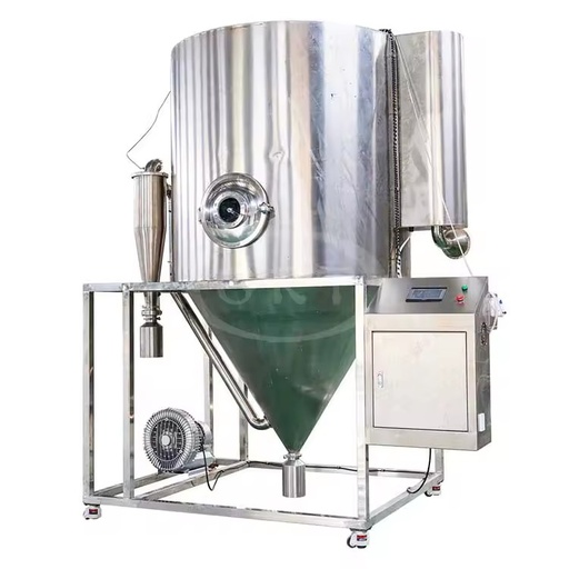 Continuous Automatic PLC-Controlled Spray Drying Machine High Powder Yield Fine Particle Control Multifunctional Energy Saving