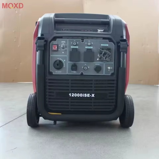 High Efficiency 10KW Enclosed Gasoline Genset Manual Electric Start Compact Body for Farm RV Road Trip Standby Electricity