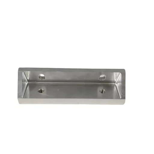Custom Aluminum U-Shaped CNC Machined Bracket Slotted Hole Aluminum Fixing Support Equipment Mounting Base