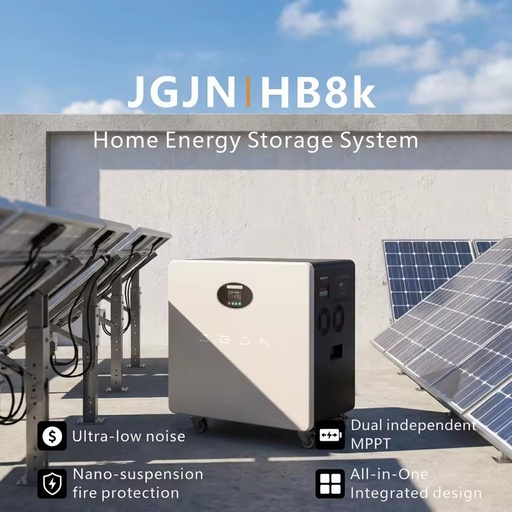JGJN-JB-8000 8KWh/16KWh All-in-One ESS LiFePO4 Home Energy Storage Cabinet Hybrid Inverter 51.2V 10-20KW Portable Power Station