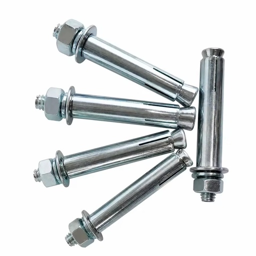 OEM Custom Sleeve Anchor With Hex Nut for Steel Frame Concrete Base Mounting Metal Products Hardware Use