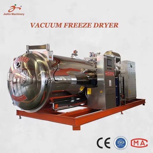 Large Capacity Food Freeze Dryer Equipment Intelligent Control for Fruit Crisps Processing