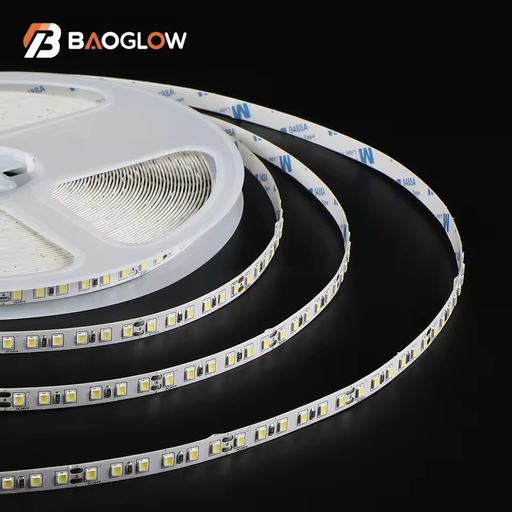 SMD2835 LED Strip Light AC 220V Remote Control Warm White 3000K 4000K 6500K LED Strip Light for TV Backlight