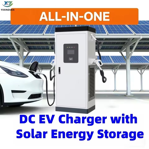 Commercial DC Fast Charging Station Heavy-Duty All-in-One Solar ESS EV Charger Off-grid Power Solution for Mining Site