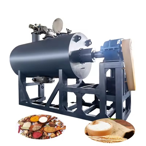 CE Certified Food & Chemical Processing Rotary Vacuum Paddle Dryer with PLC Control Motor Pump High Efficiency Drying Gear Ti