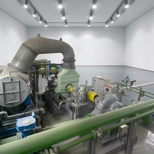 Steam Turbine and Generator System for Biomass Boiler Electricity Production Projects