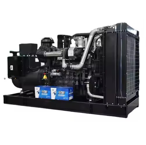 Shangchai OpenType 200kw 300kw 400kw Data Center Silent Generator Set Water Cooled Easy Maintenance Digital Control Panel ATS