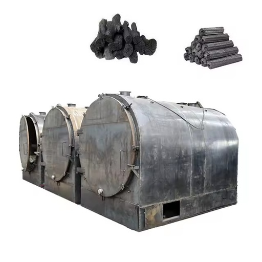 Wood Log Biochar Barbecue Charcoal Making Machine Wood Charcoal Carbonization Furnace