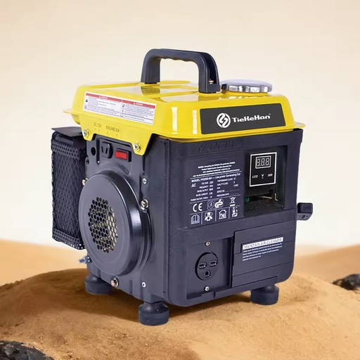 Copper Wire 2 Stroke Recoil Start TKH1200i Small Power Inverter Generator 1300W Gasoline Inverter Generator