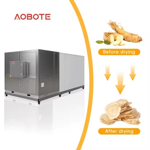 Heat Pump Stainless Dehydrator 1 Ton Commercial Ginseng DryerLily Drying Machine Rose Drying Equipment