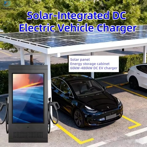 Solar DC EV Charger Station 160kW 180kW 240kW 320kW Energy Lithium Battery Dynamic Load Balancing Outdoor Truck POS