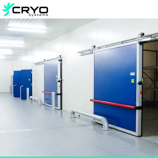 New Live King Crab Walk-in Refrigerated Storage Coolers with Energy Saving Motor & Pump Custom Dimensions