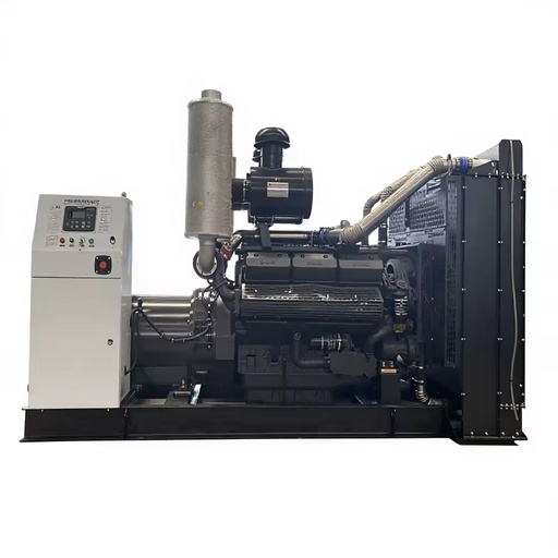SHANGCHAI 400-800kW Silent Type Water Cooled Construction Generator Set Remote Control Easy Maintenance Digital Control Panel