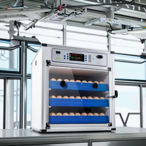 68 Eggs Fully Automatic Incubator Hatching Machine 100% Hatching Rate Low Noise PVC Material Quail Poultry (Chicken Duck