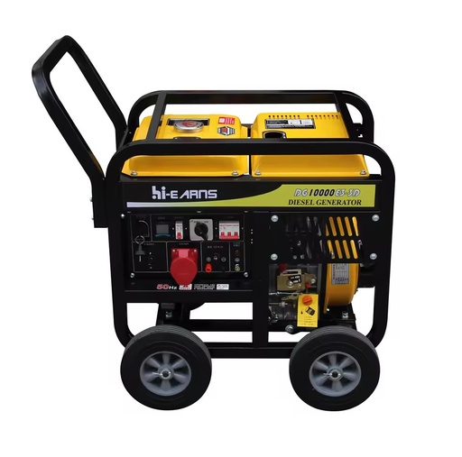 DG10000E3-3D 6.5KW Open Frame Portable Diesel Generator 220/380V 50Hz for Home Backup