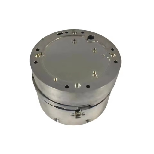 Custom Round Aluminum Cavity Enclosure CNC Milling Precision Machined Housing Sandblasted for Communication Equipment