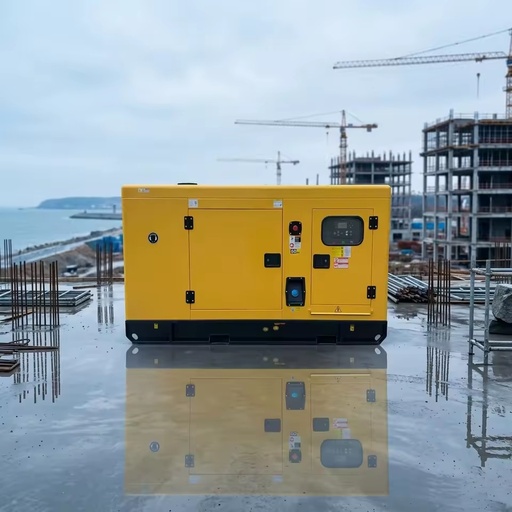 Low Noise 50KVA 40KW Diesel Generator With Remote Start 50/60Hz 1500rpm Silent Type for Standby Power