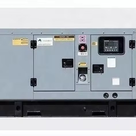50kW Genset 50Hz 380V Water Cooled CE Certified Electricity Generation 20KW Silent Diesel Generator for Food Processing Plant