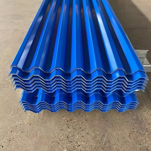 Corrugated Roofing Sheet PPGI Galvanized Steel Roof Panel for Warehouse Building 0.3-0.8mm Custom Length