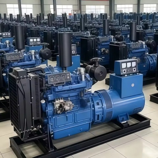 Low Fuel Consumption Silent Diesel Generator Portable Air Cooled High 380V Power Genset for Mining Sites
