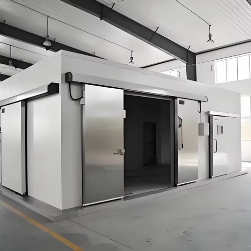 Big Capacity Solar-Powered Automatic Modular Cold Room for Frozen Food & Seafood Processing with Engine & Motor