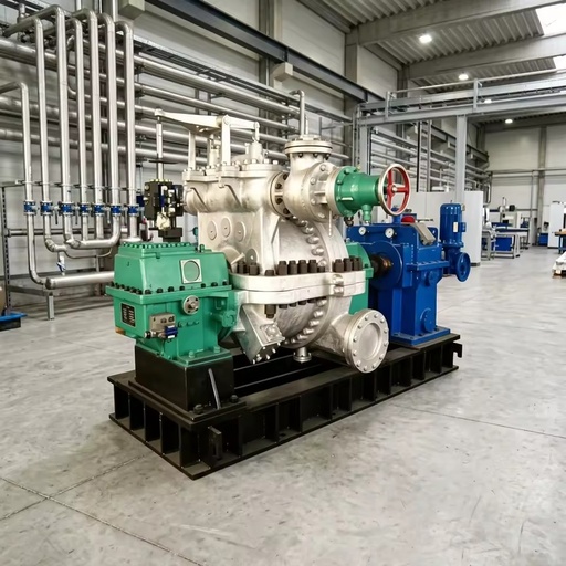 1MW Steam Turbine Generator for Biomass Power Plant and Factory Electricity Supply