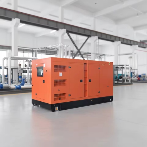 With EPA Silent Soundproof Type 300kw Electric Start Diesel Generator Set 375kva by Original Engine