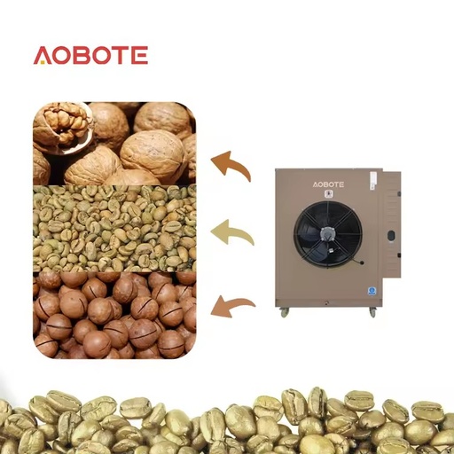 Energy-Efficient 4-Ton Precision Temperature Controlled Coffee Bean Dryer Remote Monitoring Automatic Pump PLC Competitive Price
