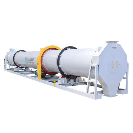 Energy Saving Coal/Gas Burner Sludge Rotary Drum Dryer PLC Controlled Ti Eco-Friendly Factory Direct Sale Animal Manure Drying