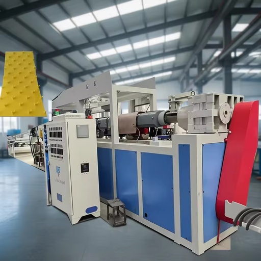 V-lock Sheet / Anchor Sheet / Concrete Protective Liner Production Line Muti-point Anchoring PE Board Machine