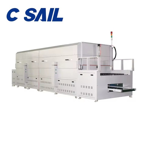 Energy Saving Conveying IR Hot Air Circulation Tunnel Drying Machine Oven with Motor for LED Solid State Capacitor Touch Screen