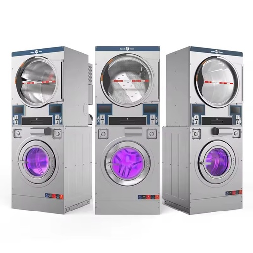 High Efficiency Energy-saving Laundry Washing Machine Stack Washer Dryer Laundry Washing Machine