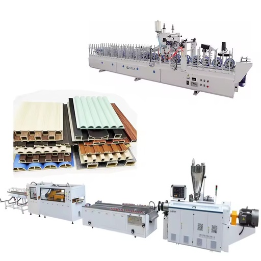 PVC Wall Panel Making Machine Construction Extrusion Line Twin Screw Siemens Motor High Productivity Factory Price Easy