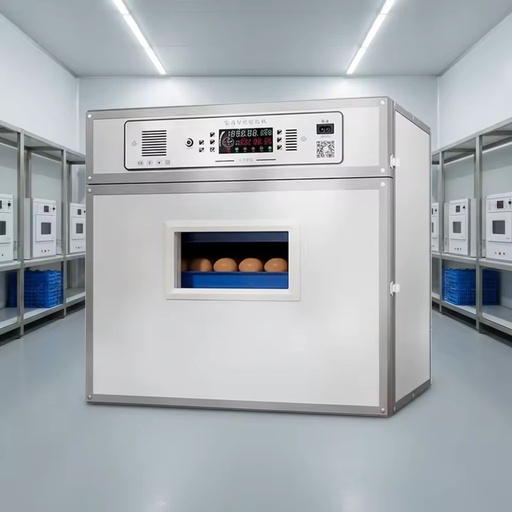 240-Egg Automatic Smart Incubator Dual Power (220V/12V) with Multi-Bird Hatching for Chicken, Duck, Goose, Quail